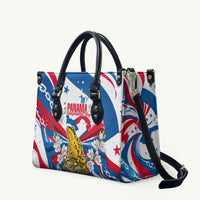 Panama Independence Day Leather Bag Flag Map Bridge Canal Ship - Golden Frog