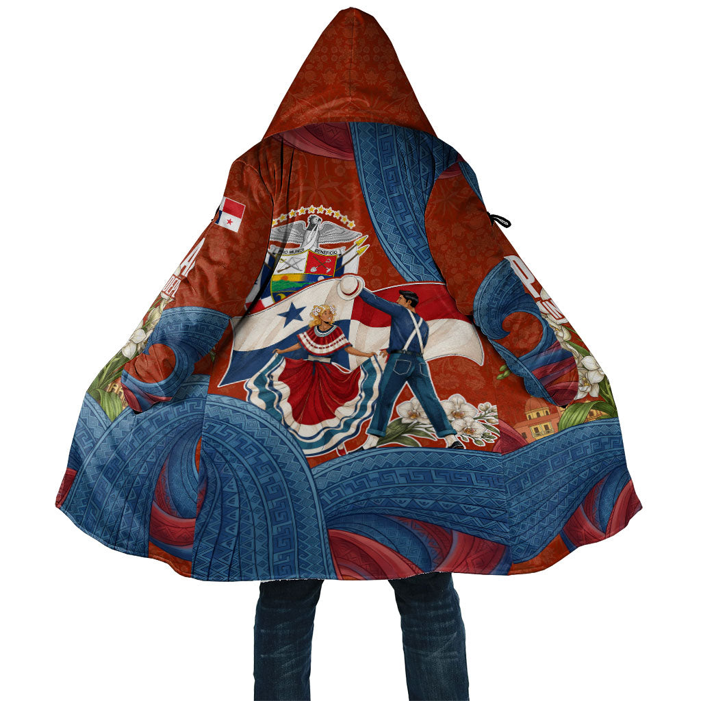 Panama Independence Day Cloak Flag Pollera Dancer Holy Spirit Orchid