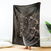 Viking Warrior Valhalla Blanket Norse Mythology Celtic Cross Rune Knotwork