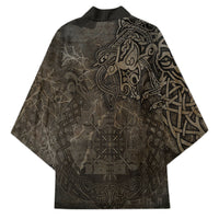 Viking Warrior Valhalla Kimono Norse Mythology Celtic Cross Rune Knotwork