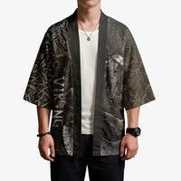 Viking Warrior Valhalla Kimono Norse Mythology Celtic Cross Rune Knotwork