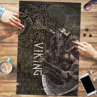 Viking Warrior Valhalla Puzzle Norse Mythology Celtic Cross Rune Knotwork