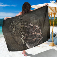 Viking Warrior Valhalla Sarong Norse Mythology Celtic Cross Rune Knotwork