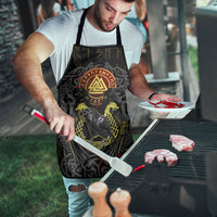Viking Raven Apron Norse Mythology Celtic Knotwork Rune Winged