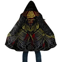 Viking Raven Cloak Norse Mythology Celtic Knotwork Rune Winged