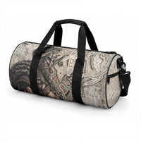 Viking Warrior Axe Duffle Bag Norse Mythology Vegvisir Celtic Knotwork