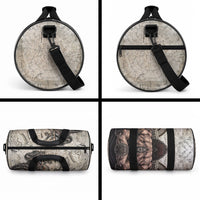 Viking Warrior Axe Duffle Bag Norse Mythology Vegvisir Celtic Knotwork