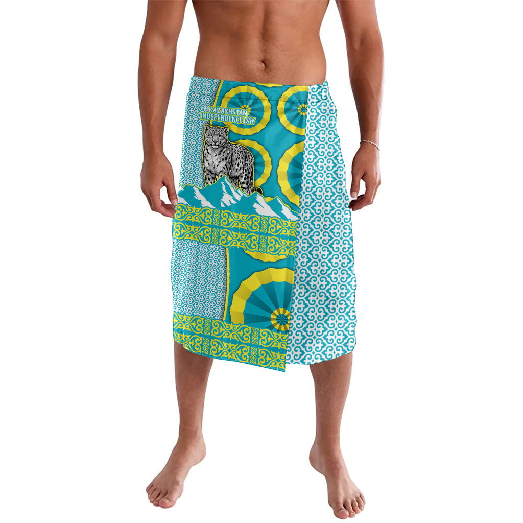 Kazakhstan Independence Day Lavalava Eagle Leopard Traditional Kazakh Souvenir