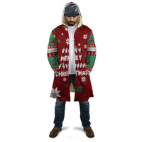 Sign Language Merry Christmas Cloak Xmas Holiday Patterns - Wonder Print Shop
