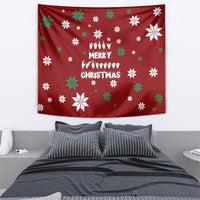 Sign Language Merry Christmas Tapestry Xmas Holiday Patterns - Wonder Print Shop