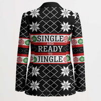 Single Ready To Jingle Christmas Blazer Xmas Holiday Patterns - Wonder Print Shop