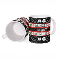 Single Ready To Jingle Christmas Ceramic Mug Xmas Holiday Patterns - Wonder Print Shop
