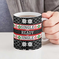 Single Ready To Jingle Christmas Ceramic Mug Xmas Holiday Patterns - Wonder Print Shop