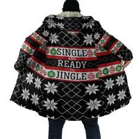 Single Ready To Jingle Christmas Cloak Xmas Holiday Patterns - Wonder Print Shop
