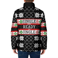 Single Ready To Jingle Christmas Padded Jacket Xmas Holiday Patterns - Wonder Print Shop