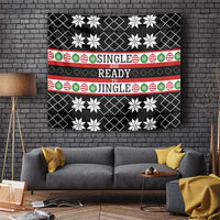 Single Ready To Jingle Christmas Tapestry Xmas Holiday Patterns - Wonder Print Shop