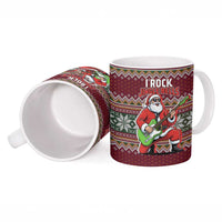 I Rock Jingle Bells Christmas Design Ceramic Mug Funny Xmas Holiday Patterns - Wonder Print Shop