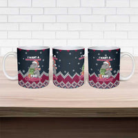 I Want A Hippopotamus Christmas Design Ceramic Mug Xmas Holiday Patterns - Wonder Print Shop