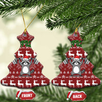 I Workout So I Can Eat Garbage Christmas Design Ceramic Ornament Xmas Holiday Patterns - Wonder Print Shop