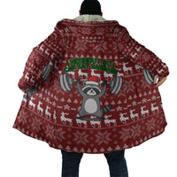 I Workout So I Can Eat Garbage Christmas Design Cloak Xmas Holiday Patterns - Wonder Print Shop