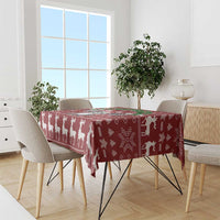 I Workout So I Can Eat Garbage Christmas Design Tablecloth Xmas Holiday Patterns - Wonder Print Shop