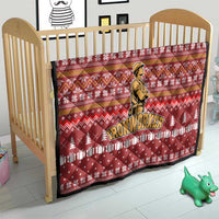 Christmas Ironworker American Flag Quilt Xmas Holiday Patterns - Wonder Print Shop