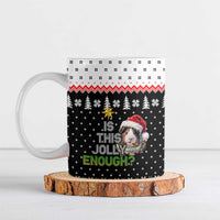 Christmas Is It Jolly Enough Guinea Pig Ceramic Mug Xmas Holiday Patterns - Wonder Print Shop