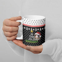 Christmas Is It Jolly Enough Guinea Pig Ceramic Mug Xmas Holiday Patterns - Wonder Print Shop