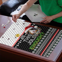 Christmas Is It Jolly Enough Guinea Pig Puzzle Xmas Holiday Patterns - Wonder Print Shop
