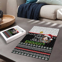 Christmas Is It Jolly Enough Guinea Pig Puzzle Xmas Holiday Patterns - Wonder Print Shop