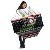 Christmas Is It Jolly Enough Guinea Pig Umbrella Xmas Holiday Patterns - Wonder Print Shop