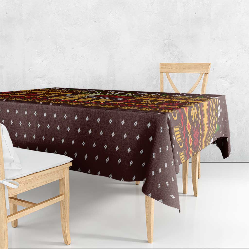 Christmas Its The Most Wonderful Time For A Beer Tablecloth Xmas Holiday Patterns - Wonder Print Shop