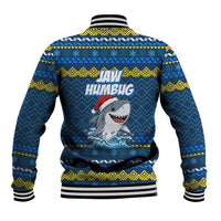 Christmas Jaw Humbug Baseball Jacket Xmas Holiday Patterns - Wonder Print Shop
