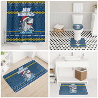 Christmas Jaw Humbug Bathroom Set Xmas Holiday Patterns - Wonder Print Shop