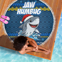 Christmas Jaw Humbug Beach Blanket Xmas Holiday Patterns - Wonder Print Shop