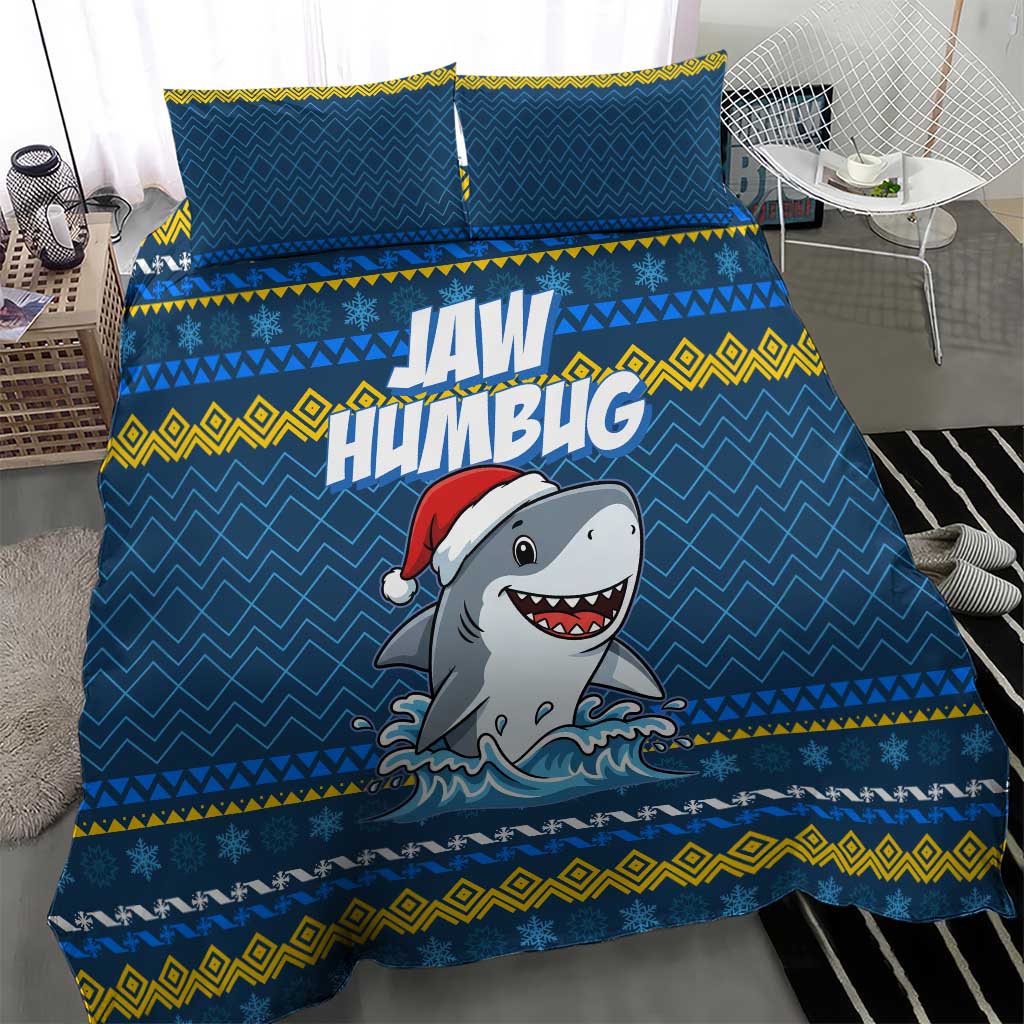 Christmas Jaw Humbug Bedding Set Xmas Holiday Patterns - Wonder Print Shop