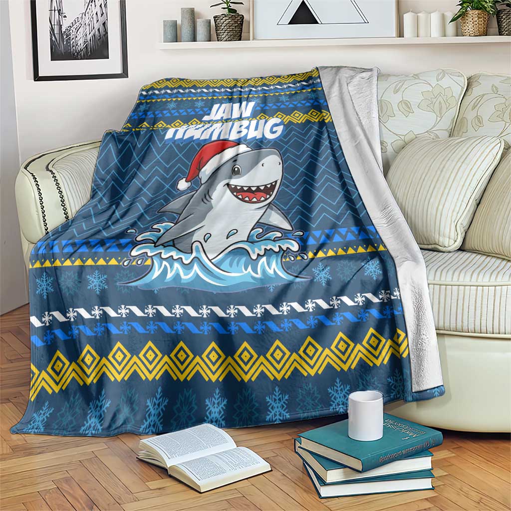 Christmas Jaw Humbug Blanket Xmas Holiday Patterns - Wonder Print Shop
