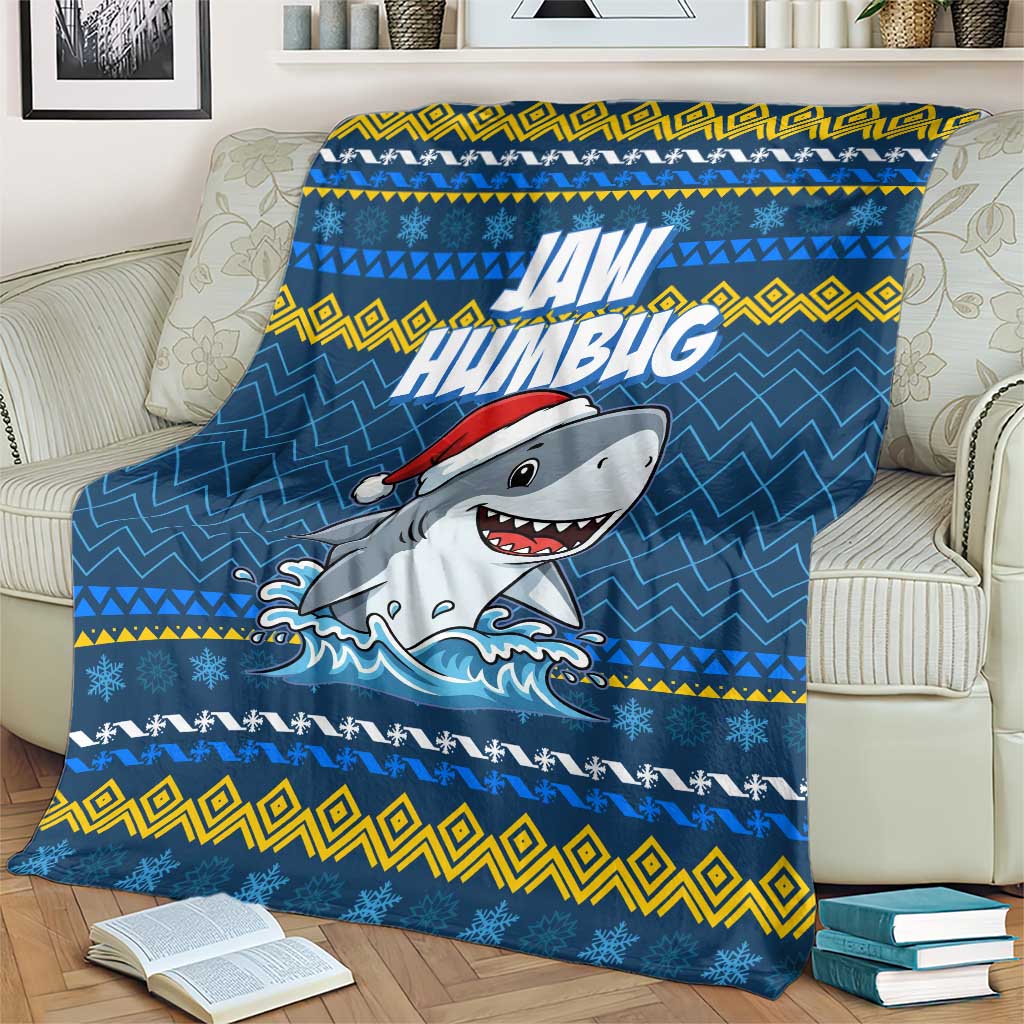 Christmas Jaw Humbug Blanket Xmas Holiday Patterns - Wonder Print Shop