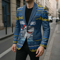 Christmas Jaw Humbug Blazer Xmas Holiday Patterns - Wonder Print Shop
