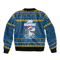 Christmas Jaw Humbug Bomber Jacket Xmas Holiday Patterns - Wonder Print Shop