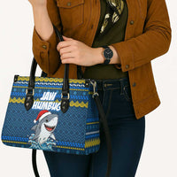 Christmas Jaw Humbug Leather Bag Xmas Holiday Patterns - Wonder Print Shop