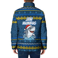 Christmas Jaw Humbug Padded Jacket Xmas Holiday Patterns - Wonder Print Shop