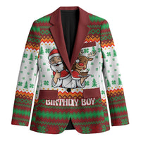Christmas Jesus Birthday Boy Blazer Xmas Holiday Patterns - Wonder Print Shop