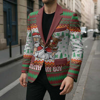 Christmas Jesus Birthday Boy Blazer Xmas Holiday Patterns - Wonder Print Shop