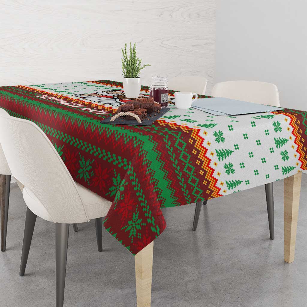 Christmas Jesus Birthday Boy Tablecloth Xmas Holiday Patterns - Wonder Print Shop
