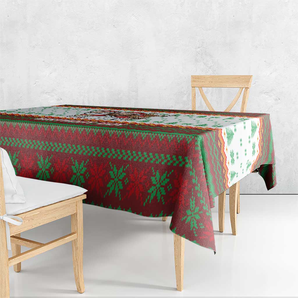 Christmas Jesus Birthday Boy Tablecloth Xmas Holiday Patterns - Wonder Print Shop