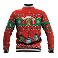 Lovely Giraffe Christmas Baseball Jacket Xmas Holiday Patterns - Wonder Print Shop