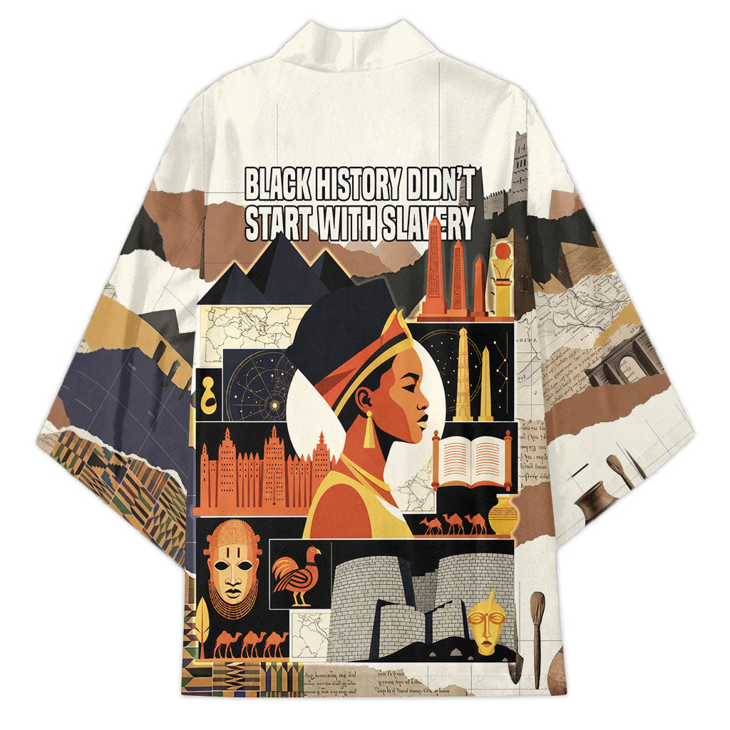 Black History Didn't Start With Slavery Kimono African Heritage Ancient Egypt Civilizations