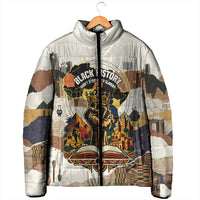Black History Didn't Start With Slavery Padded Jacket African Heritage Ancient Egypt Civilizations