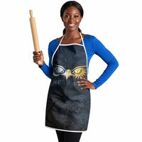 Heru-Ur Falcon Eyes Apron Solar Disk Ancient Egyptian Mythology in Dark Stone